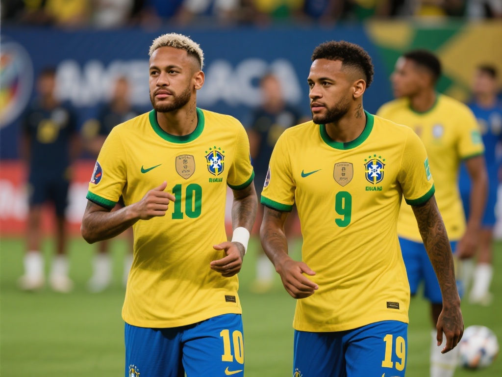 美洲杯巴西阵容出炉:无缘名单的内马尔与安东尼 随着美洲杯即将开赛,巴西队公布了最新的参