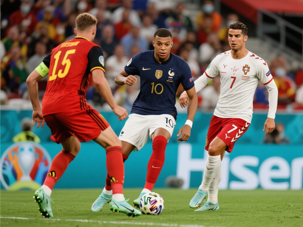 今日欧洲杯迎来激烈对战，其中备受关注的赛