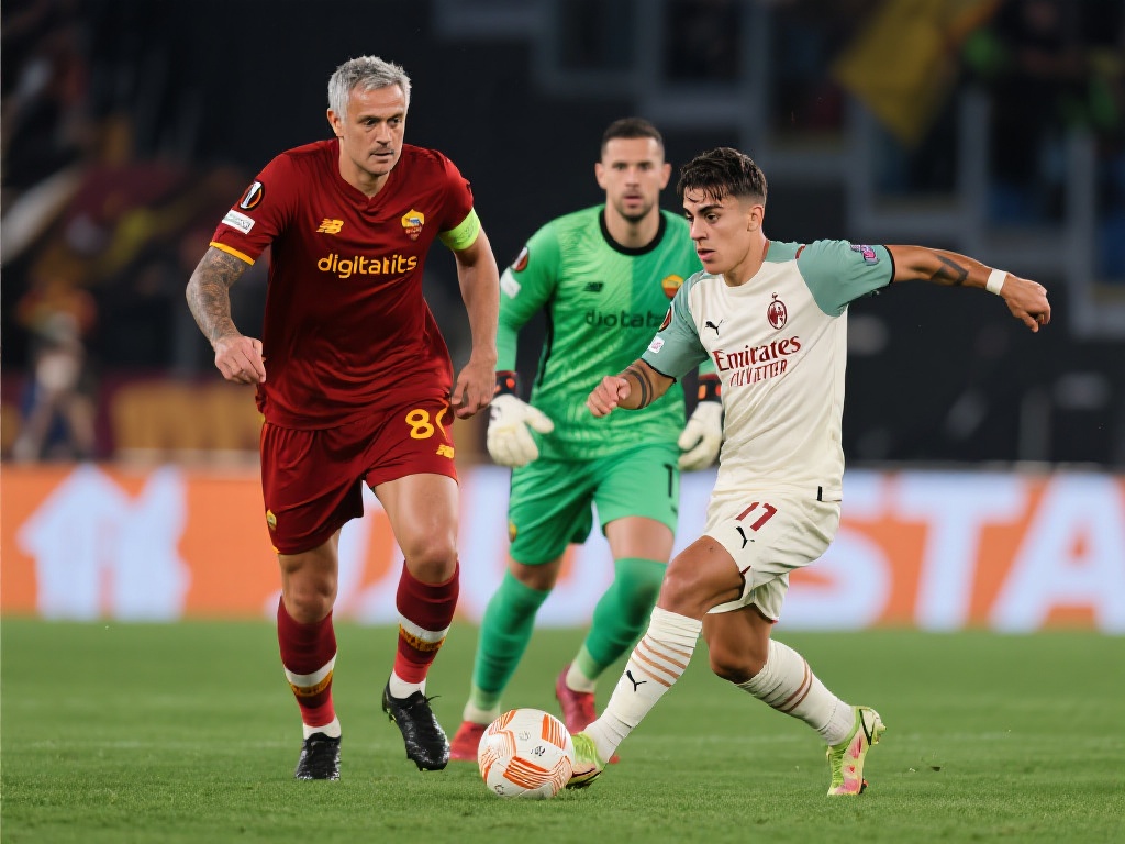 罗马：穆里尼奥的球队则注重防守与反击，崇